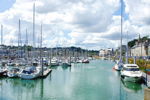 Hafen von Binic, Bretagne