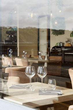 Meeresfrüchte Restaurant, Binic, Bretagne
