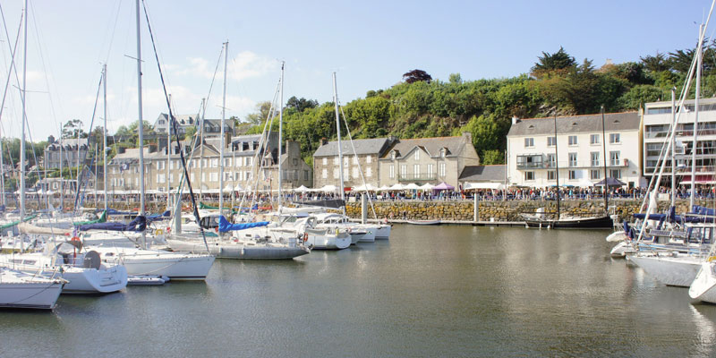 Sommer-Wochenmarkt, Binic, Bretagne