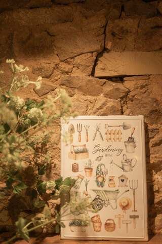 GardenTime-Poster für die Küche im Landhausstil, Ferienwohnung in der Bretagne