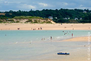 stranden in Bretagne