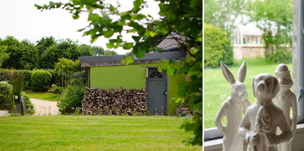 romantic and bucolic setting, country holiday cottage