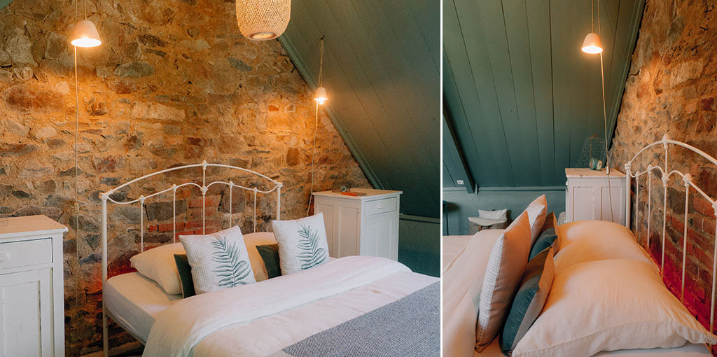Chambre parentale chez Anne, maison de vacances familiale en Bretagne