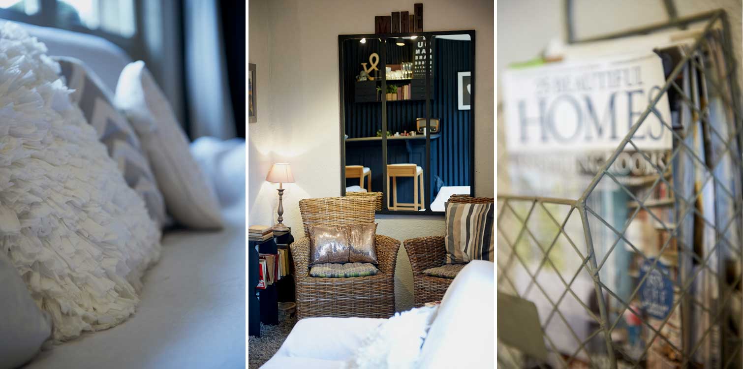 Salon cosy, maison de vacances familiale en Bretagne