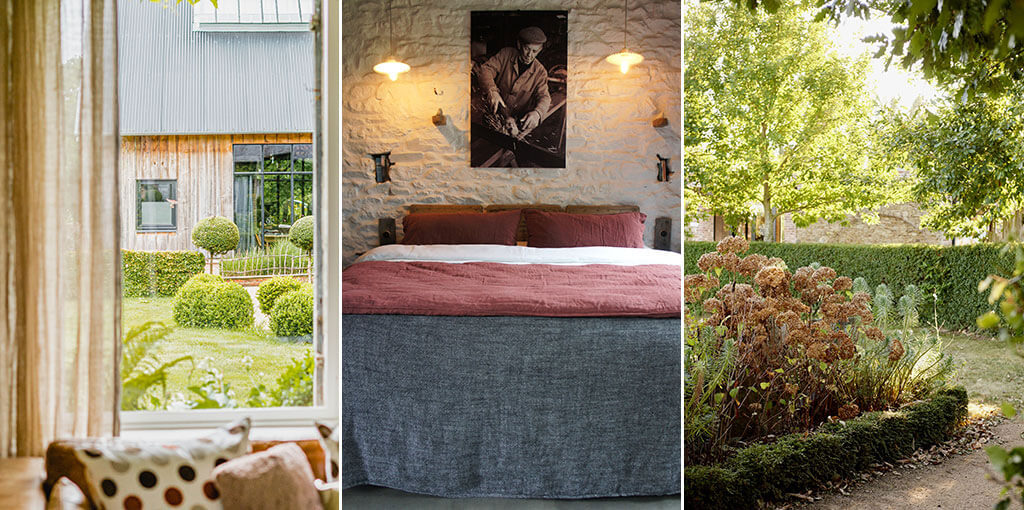 De slaapkamer van Isidore, trendy vakantiehuis, Bretagne