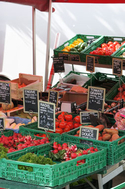 okale markt, Binic, Bretagne