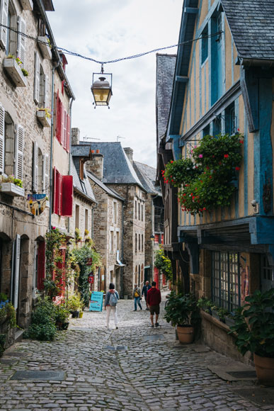 Dinan, Jerzualstraat, Bretagne