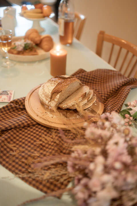 Service de petit-déjeuner en gîte